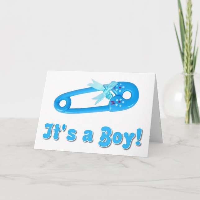 babyboy shower invitation (Front)