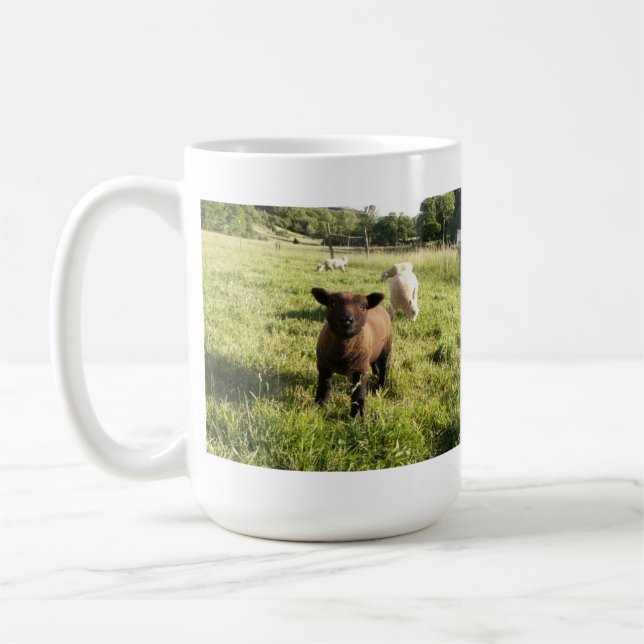 Babydoll Sheep Coffee Mug (Left)