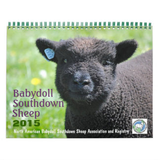 Babydoll Southdown Sheep 2015 Calendrier NABSSAR