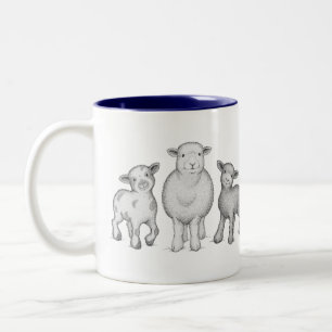 Babydoll Southdown sheep mug