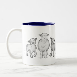 Babydoll Southdown sheep mug