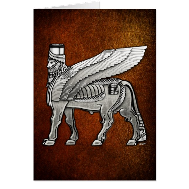 Babylonian Winged Bull Lamassu (Front)