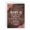 BabyQue Picnic BBQ Couple's Baby Shower Invitation
