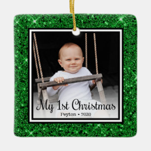 Baby's 1st Christmas Ceramic Ornament