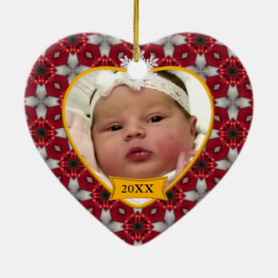 Baby's 1st Christmas Photo Keepsake Ornament