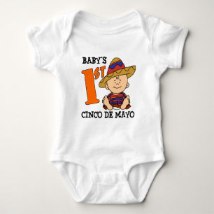 Baby's 1st Cinco De Mayo Baby Bodysuit
