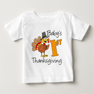 Baby's 1st Thanksgiving Baby T-Shirt