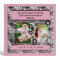 Baby's 1st Year Pink Black Grey Photo Scrapbook