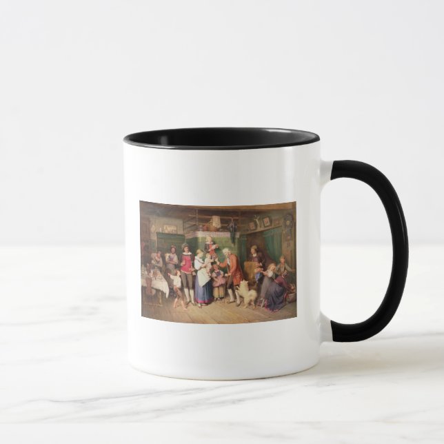 Baby's birthday party mug (Right)