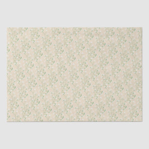 Baby's Breath Flowers Boho Chic Baptism Wedding Tissue Paper
