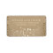 Baby's Breath Gold Kraft Wedding