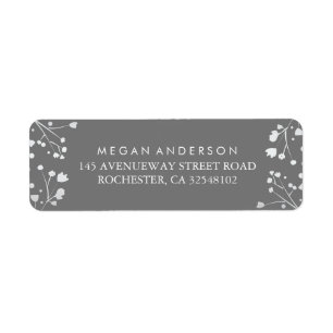 Baby's Breath Grey and Silver Wedding