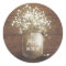 Baby's Breath Mason Jar Rustic Wood Wedding