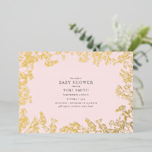 Baby's Breath Pink Girl Baby Shower
