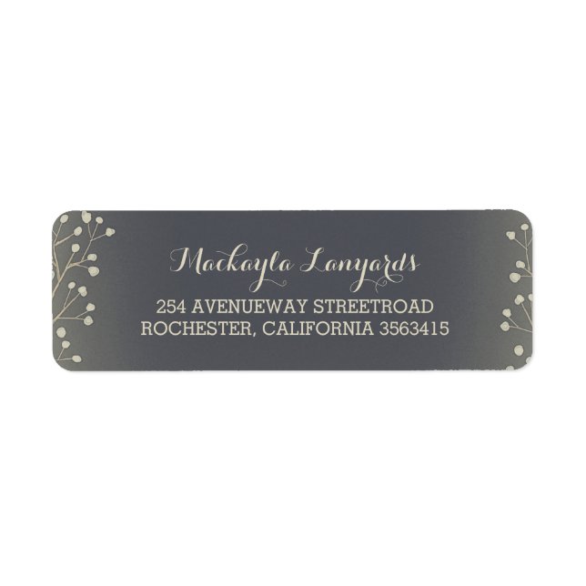 Baby's Breath Vintage Wedding (Front)