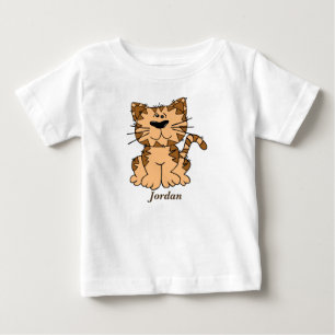 Baby's Cute Tabby Kitten Baby T-Shirt