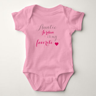 Baby's favourite Aunt Baby Bodysuit