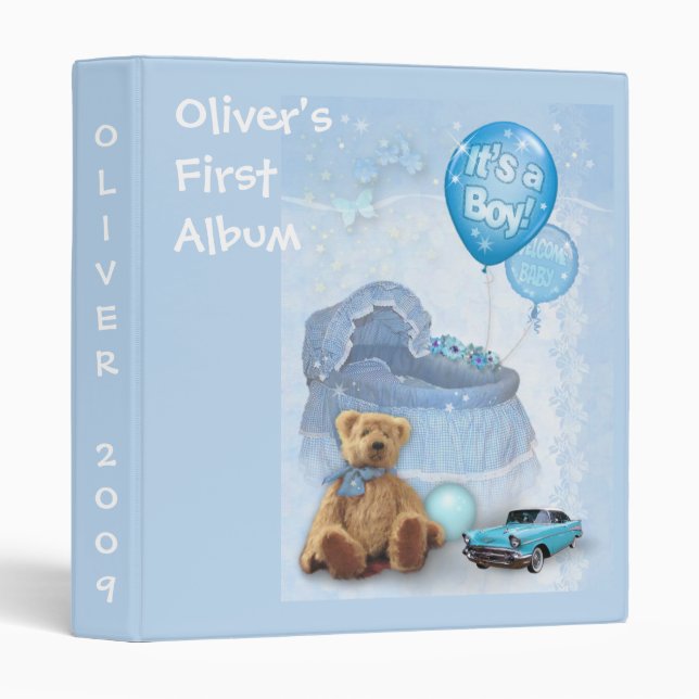 Baby's First Album Binder (Front/Spine)