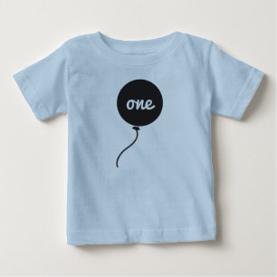 Baby's First Birthday Shirt Blue