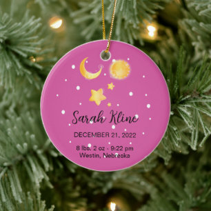 Baby's First Christamas Ceramic Ornament