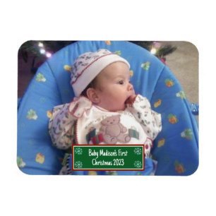 Baby's First Christmas 2023 Magnet