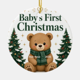 Baby's First Christmas 2026 Keepsake Ornament