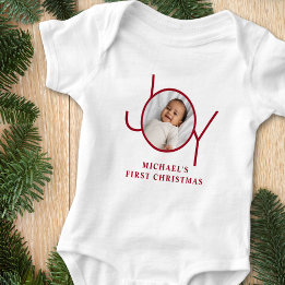Baby's First Christmas  Baby Bodysuit