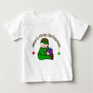 Baby's First Christmas Baby Elf (CA2) T-Shirt