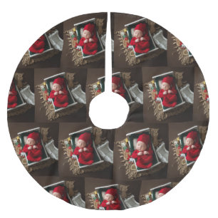 Baby's First Christmas Brushed Polyester Tree Skirt