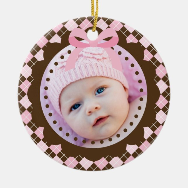 Baby's First Christmas Ornament (Front)