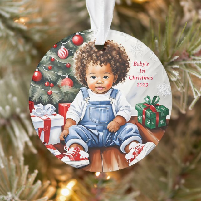 Baby's First Christmas Ornament (Tree)
