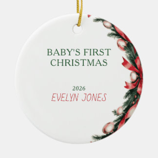 Baby's First Christmas Ornament 2026