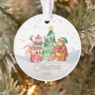 Baby's First Christmas Personalized Ornament