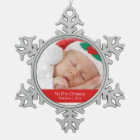 Babys First Christmas Personalized Photo Template