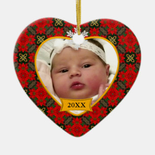 Baby's First Christmas Photo Keepsake Ornament