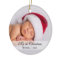 Baby's  |  First Christmas Photo Ornament