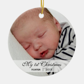 Baby's | First Christmas Photo Ornament