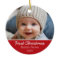 Baby's First Christmas Photo - Single Sided