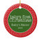 Baby's First Christmas - photo with name on back