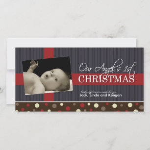 Baby's First Christmas Photocard Holiday Card
