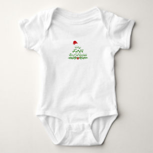 Baby's First Christmas T-Shirt Baby Bodysuit