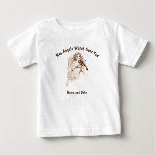 Baby's First Communion, Baptism, Godchild PHOTO Baby T-Shirt