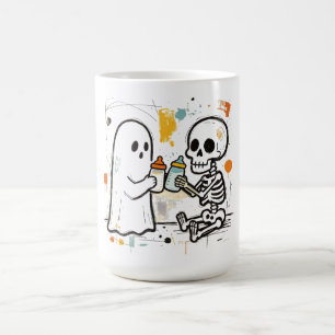 Baby's First Halloween Ghost Skeleton  Coffee Mug