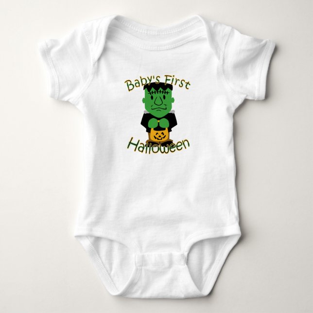 Baby's First Halloween Monster Shirt (Front)
