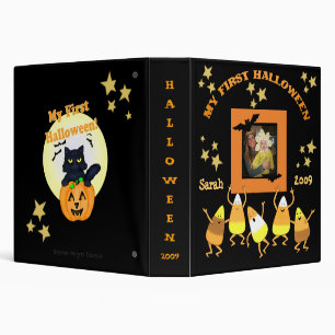 Baby's First Halloween Photo / Scrapbook Binder