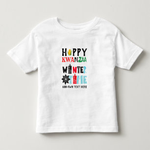 Babys First KWANZAA Tshirt Add Name to Personalize