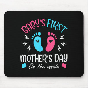 Babys First Mothers Day On The Inside Mouse Pad