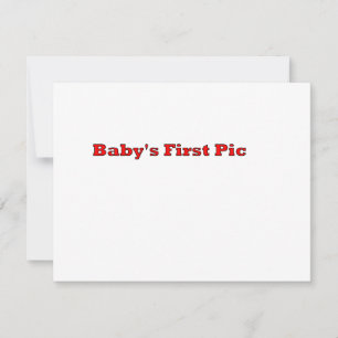 Baby's First Picture The MUSEUM Zazzle Gifts