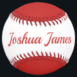 Baby's First Softball<br><div class="desc">Customizable softball for your baby. Choose your favorite team colors,  personalization is available on both sides.</div>