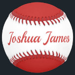 Baby's First Softball<br><div class="desc">Customizable softball for your baby. Choose your favorite team colors,  personalization is available on both sides.</div>